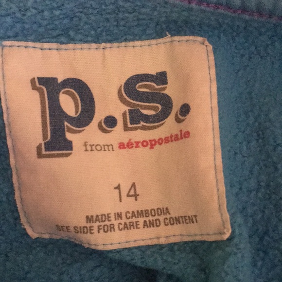 P.S. Full Zipper Hoodie ‘New York’ Size 14 - Picture 4 of 4